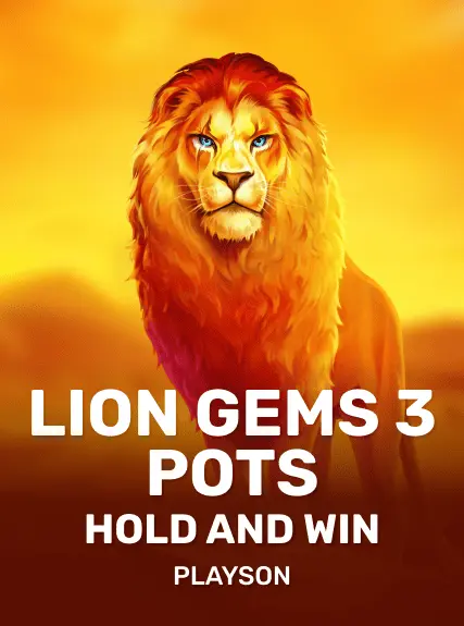 Lion Gems 3 Pots